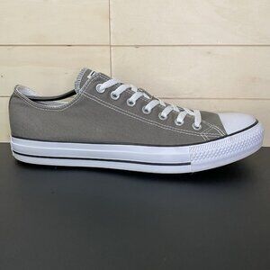 Converse Chuck Taylors Grey Men's Size 12 Shoes Canvas Sneakers CTAS 1J794